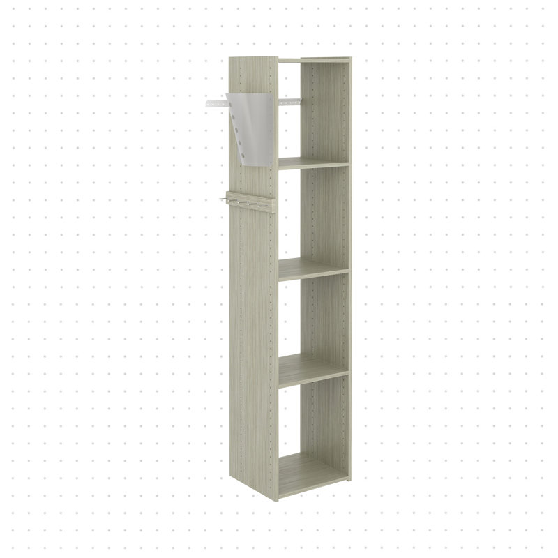 Ensemble de démarrage pour système de placard l 15 po, Gris patiné