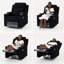 Upholstered Home Theater Recliner Sofa Seat-114360029