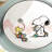 Peanuts Easter Snoopy Accent Plates Set