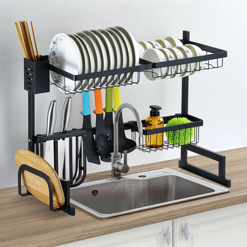 Stainless Steel, Black, 20.4" H x 25.5" W x 12.5" D
