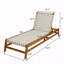 Chaise longue d'extérieur en corde-451076070