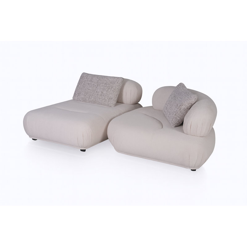 Arden 135'' Modular Cloud U-shape Sectional Sofa