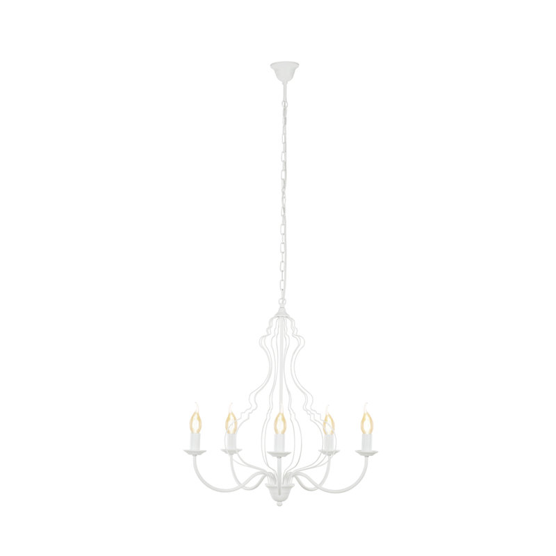 Epps 5 - Light Candle Style Chandelier