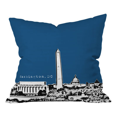 Bird Ave Washington Throw Pillow