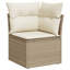 Ensemble de canapé de jardin Vidaxl -114254040-114254041