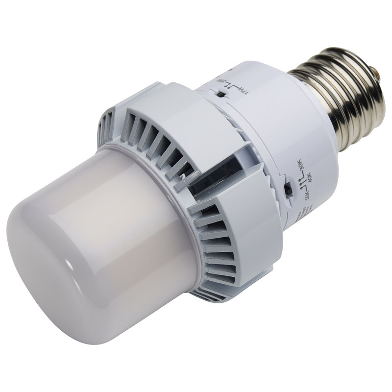 35 Watt - A-Plus 28 - LED - CCT Selectable And Wattage Selectable - Extended Mogul Base - Colorquick Technology - Powerquick Technology