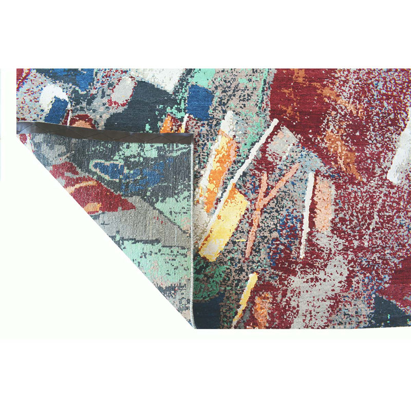 Abstract Area Rug, Rectangle 10' x 14'
