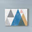 Art sur toile Guarani «Mod Triangles I Grey Crop»-33426818