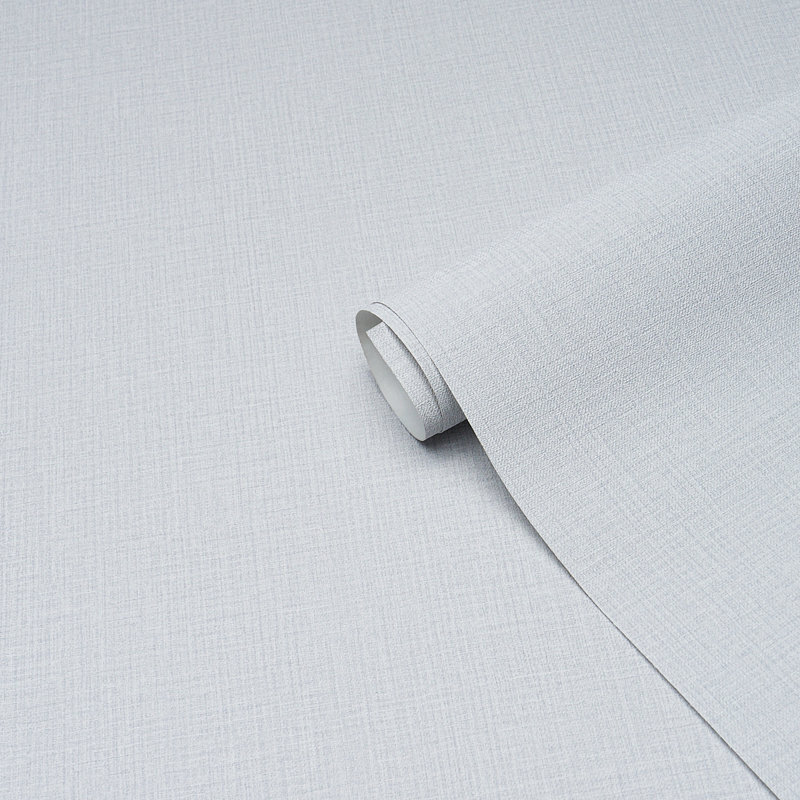 Papier peint en lin campagne, Bleu