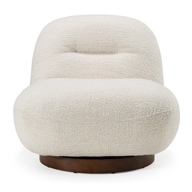 Chastie Upholstered Swivel Accent Chair