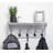 Solid Wood Wall 5 - Hook Wall Mounted Coat Rack-2028121641