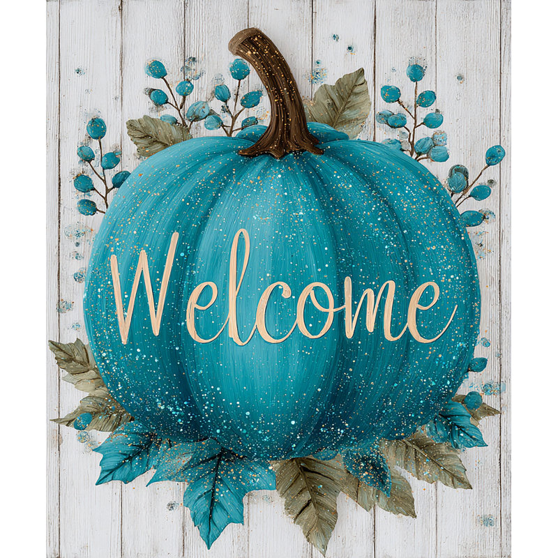 Art mural sur toile Welcome Welcome, H 30 po x l 24 po