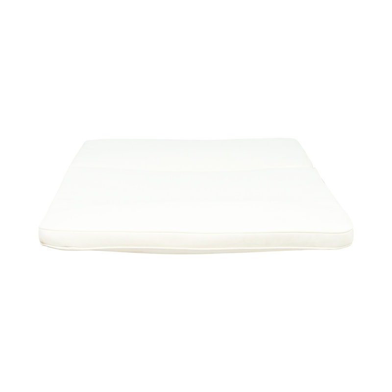 Cream Chaise Lounge Cushion - Outdoor Rest, Waterproof, 79.35 X 23.44 1.54 In, 4.4 Lb Cream, To Weather, , 79.35In. 23.44In. 1.54In., 4.4Lb