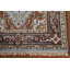 Tapis indien géométrique bleu clair clair 3 x 5
