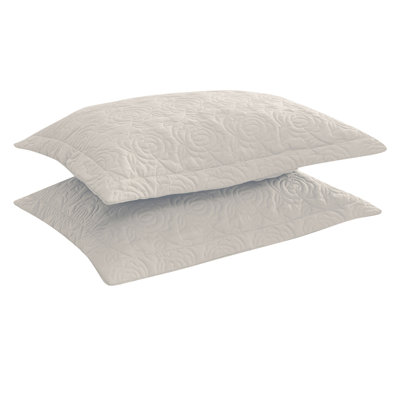 Embroidered Outdoor Reversible Pillow Cover