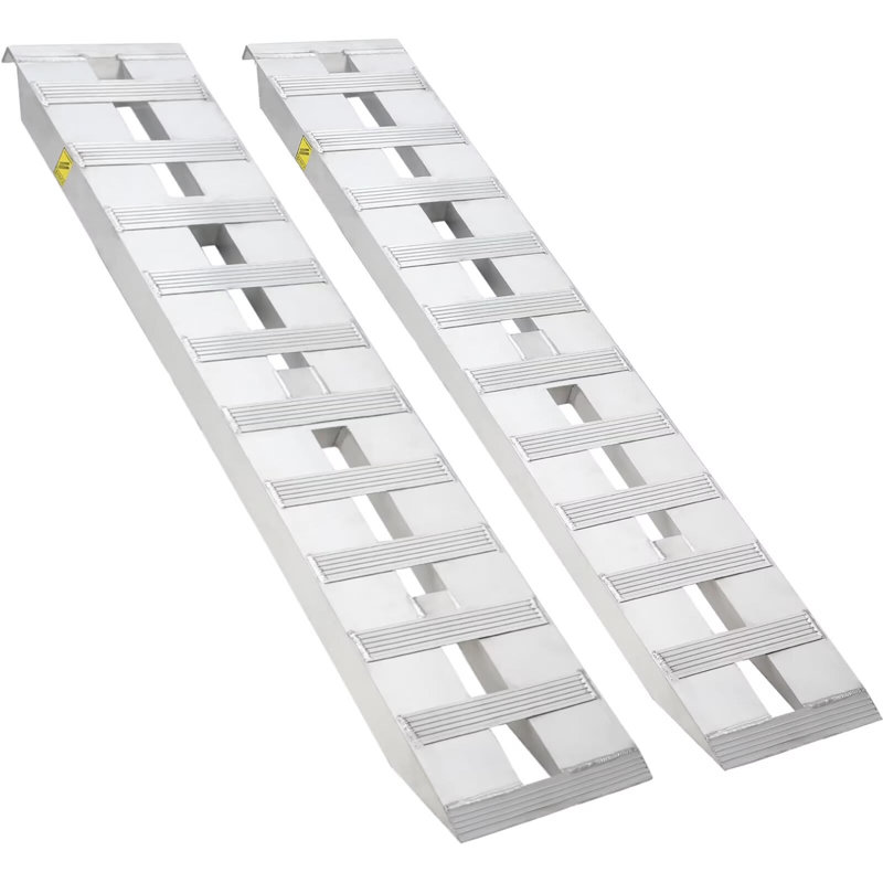 Rampes de chargement en aluminium d'une capacité de 6000 lb (72 15 pouces 2 pièces) pour souffleuse à neige