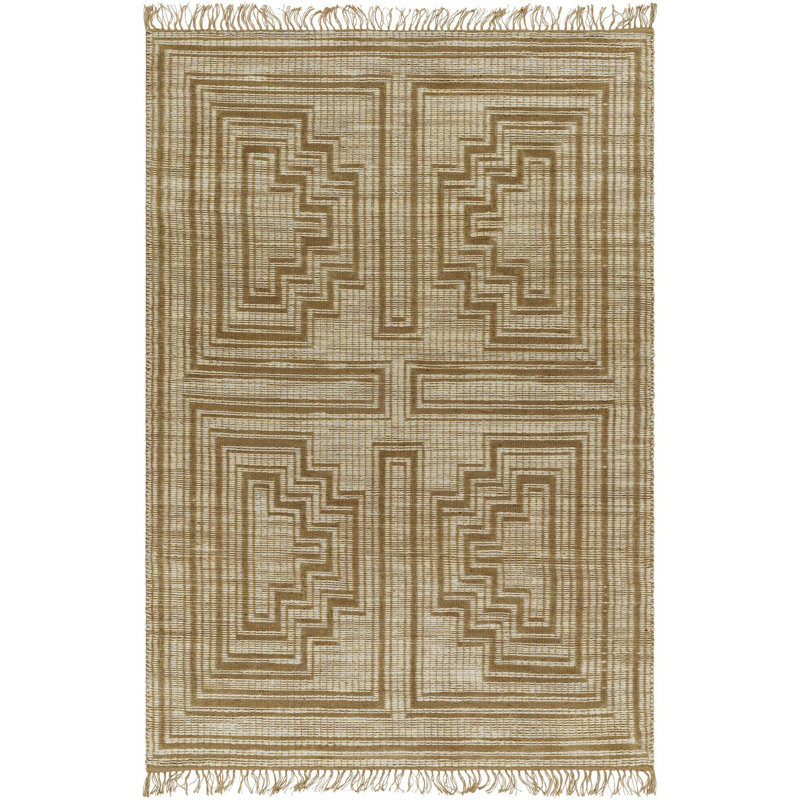 Sapulpa Flatweave Geometric Indoor Rug, Rectangle 8' x 10'
