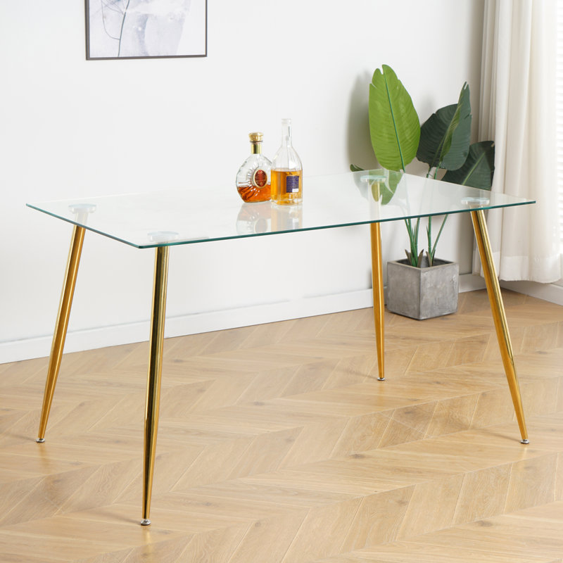 Table de salle à manger Modern Kitchen, Doré