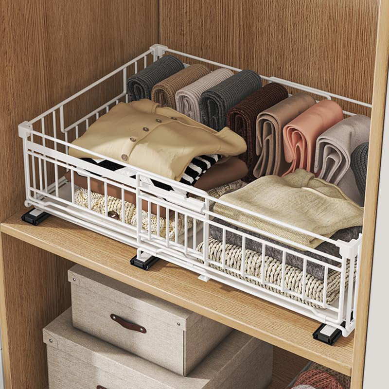 Stainless Steel Rectangle Utensil Storage Set