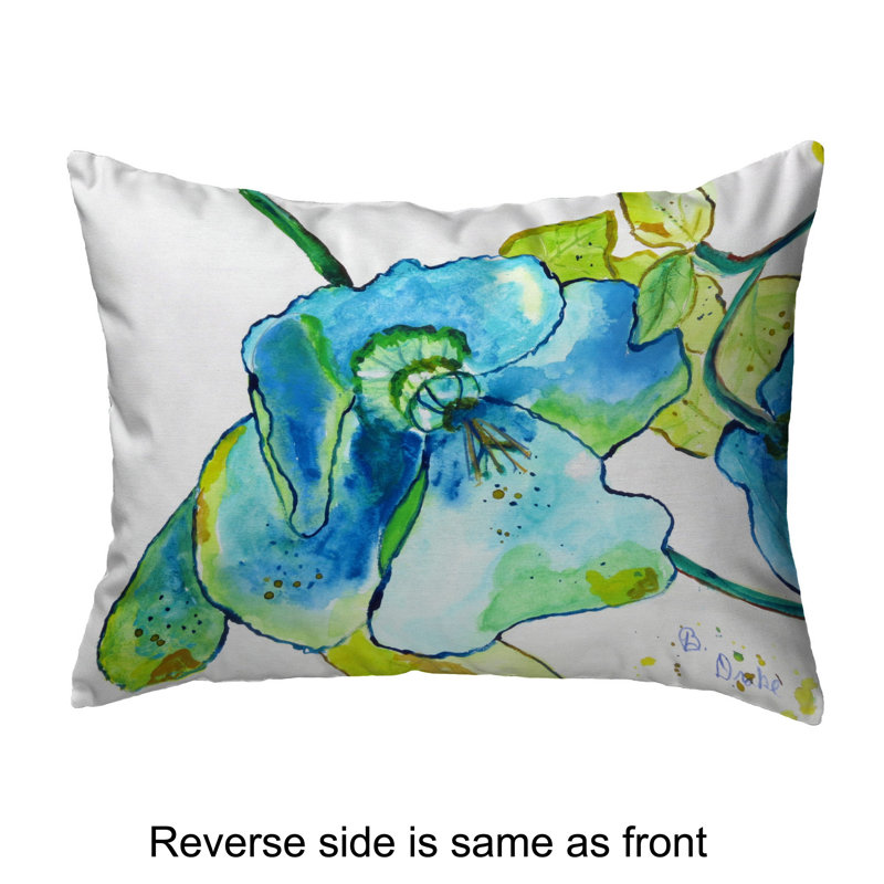 Outdoor Reversible Throw Pillow, 11" x 14"