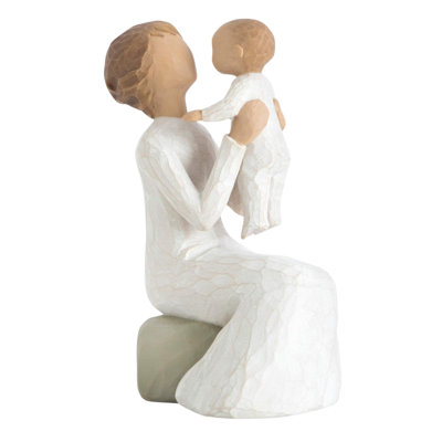 Figurine sculptée peinte à la main Willow Tree Grandmother Celebrate Love