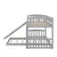 Lit mezzanine simple avec glissoire et échelle-1841651219