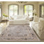 Delatorre Traditional Oriental Persian Grey Rug-1015948701