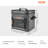 VEVOR 24 Quarts Picnic Tote Bag Cooler in Gray