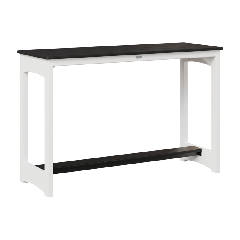 Table de bar Berlin Gardens, Noir, H 38,5 po x l 60 po x P 22 po