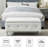 Juilianna Glam Modern Upholstered Storage Bench-761862728