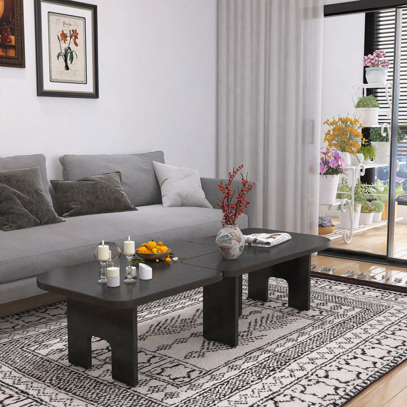Ensemble de tables basses gigognes Modern Modern