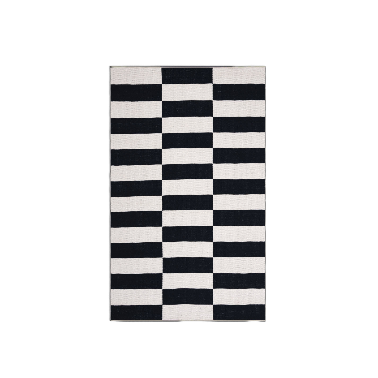 Alvana Handmade Cotton Rug, Rectangle 8' x 10'