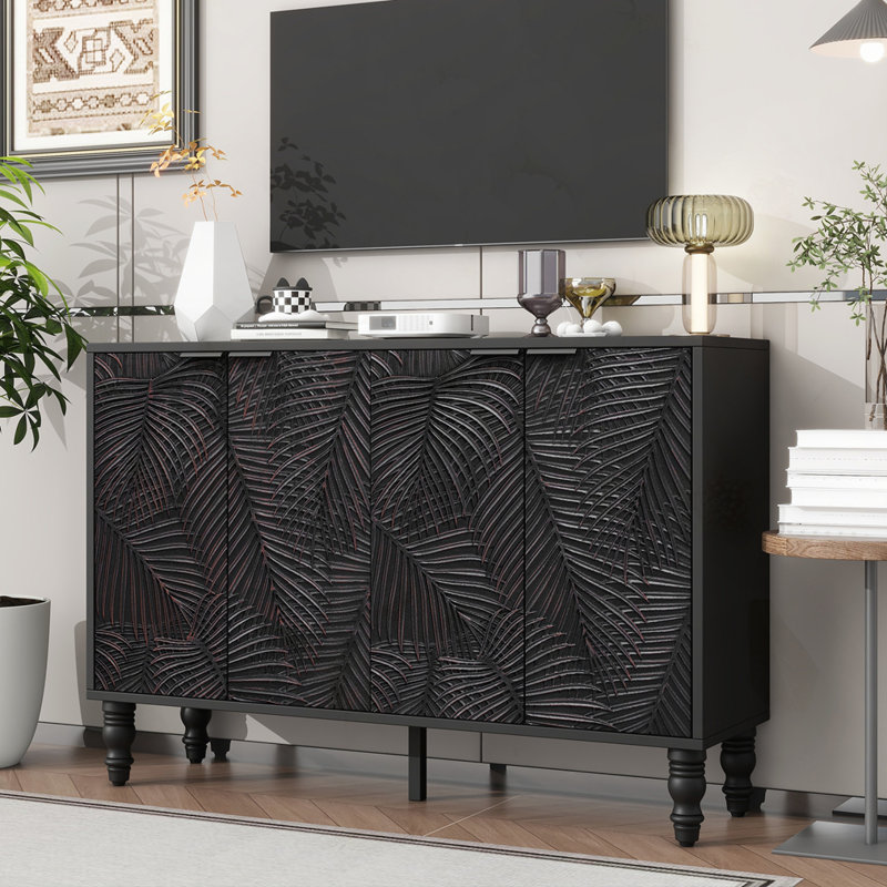 Console 47,2 po, Noir