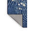 Tapis bleu lavable à la machine-21380266