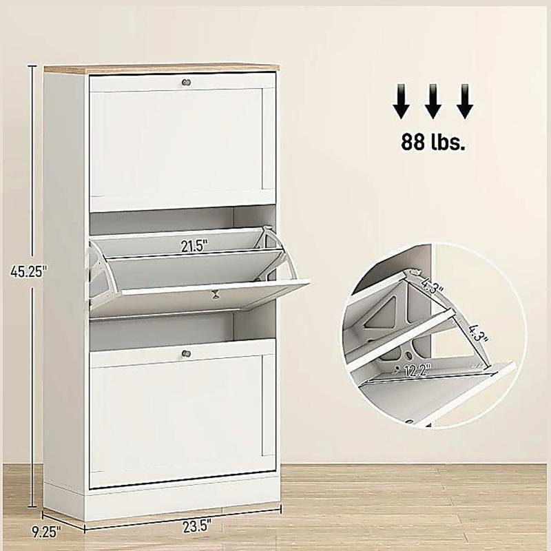 Armoire de rangement pour chaussures, armoire de rangement pour chaussures cachée