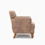 Fauteuil club rembourré en tissu Hengming Living