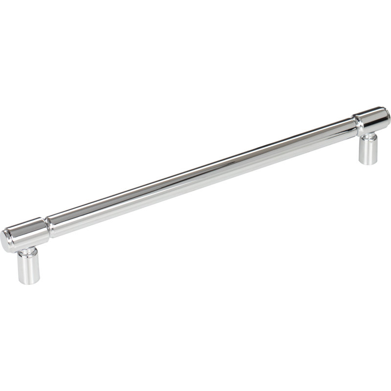 Clarence Bar pull, Polished Chrome, 8 13/16" Center to Center