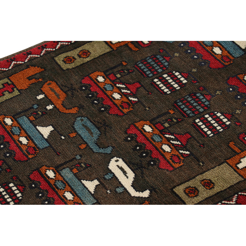 One-of-a-Kind 1'11X2'10 Hand Knotted Area Rug