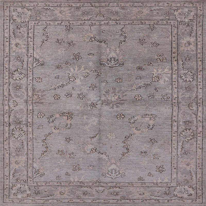 Moroccan Indoor Rug, Square 6'
