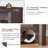 70" W Farmhouse Walnut TV Stand-629820643