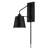 Alden Steel Plug-in Swing Arm Sconce-94393095