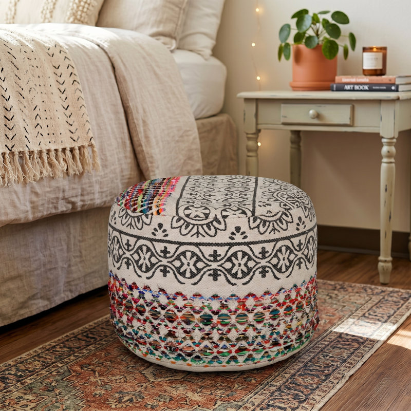 Repose-pieds rond 18 po Poufs
