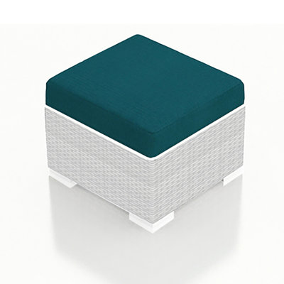 Ottoman Cushion - Canvas Natural