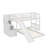 Thrilling Twin Over Twin Bunk Bed Equipped With A Fun Slide