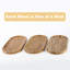 Plateau en marbre naturel ovale Guein-1271332726