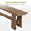 Solid Wood Bench
