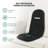 Snailax Vibration Back Massager with Heat, Heated Seat Massager with 8 Vibrating Motors & 5 Modes - SL-222