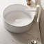 14'' Ceramic Bathroom Cabinet Basin - White, & Functional Round Sink Made