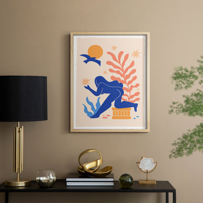Matisse CECLXV, reproduction d'art encadrée - bois massif