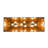 Rustic Lodge 6 - Light Antique Copper Pool Table Lights Pendant